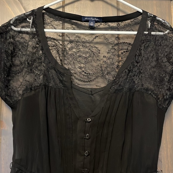 Black Lace Dress - Picture 2 of 3